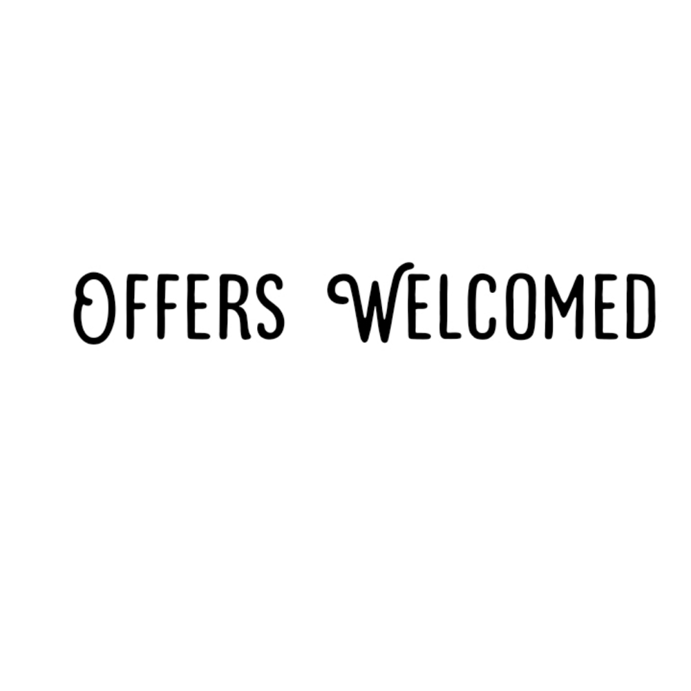 Offers Welcomed